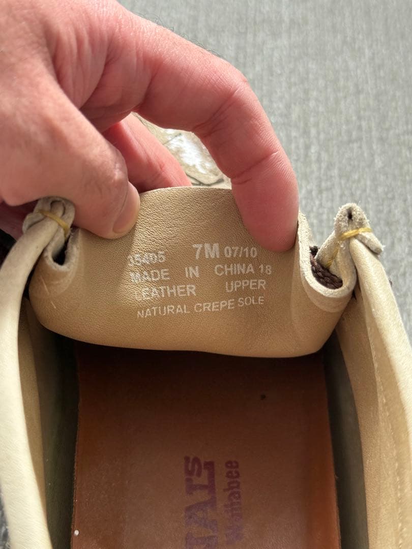 CLARKS クラークス ワラビーブーツ スエード ハイカット WALLABEE