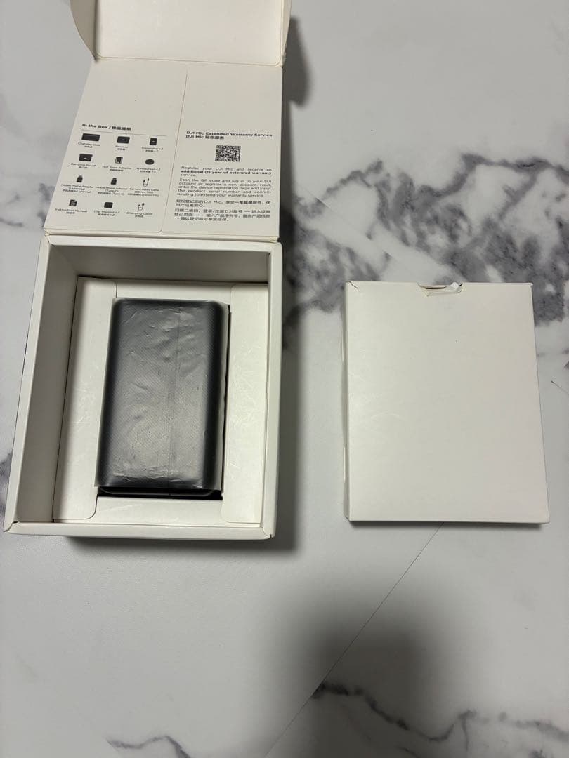 早い者勝ちDJI マイク本体と付属品セット