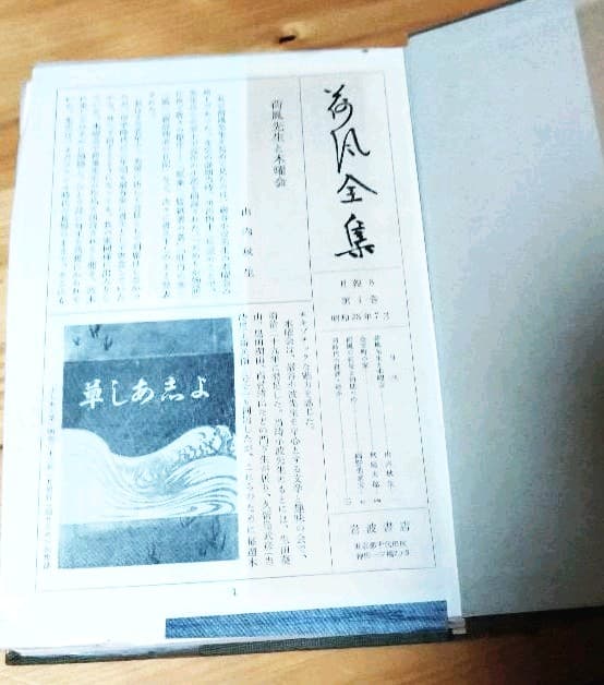 荷風全集　一部欠け　岩波書店