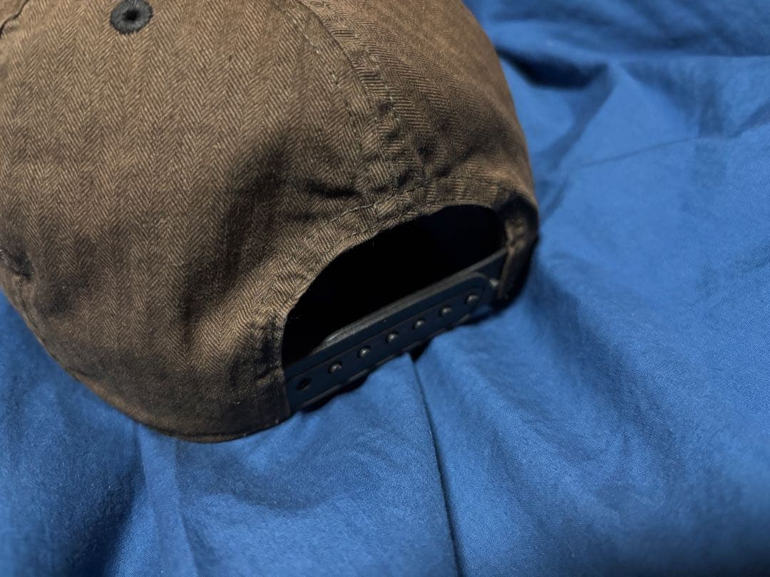 RRL ブラウン ベースボールキャップ