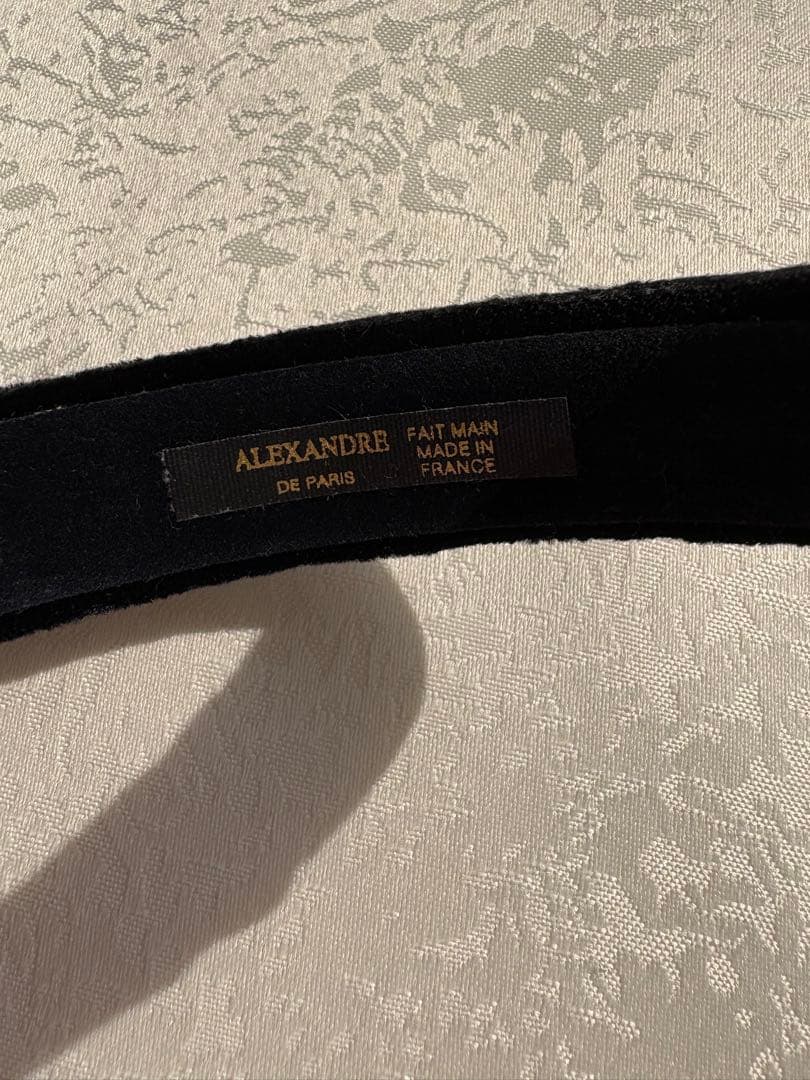 【新品未使用‼️】ALEXANDRE クリスタルカチューシャ