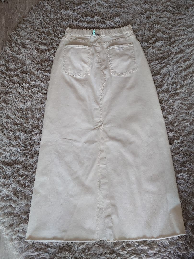 ☆週末限定価格　グッドグリーフ　CUT OFF HEM LONG SKIRT38
