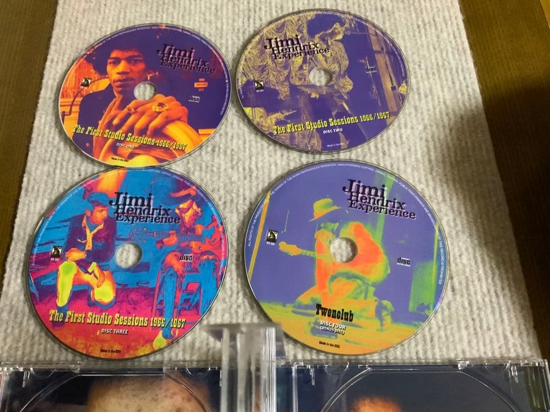 ジミ・ヘンドリックス★The First Studio Sessions 4CD