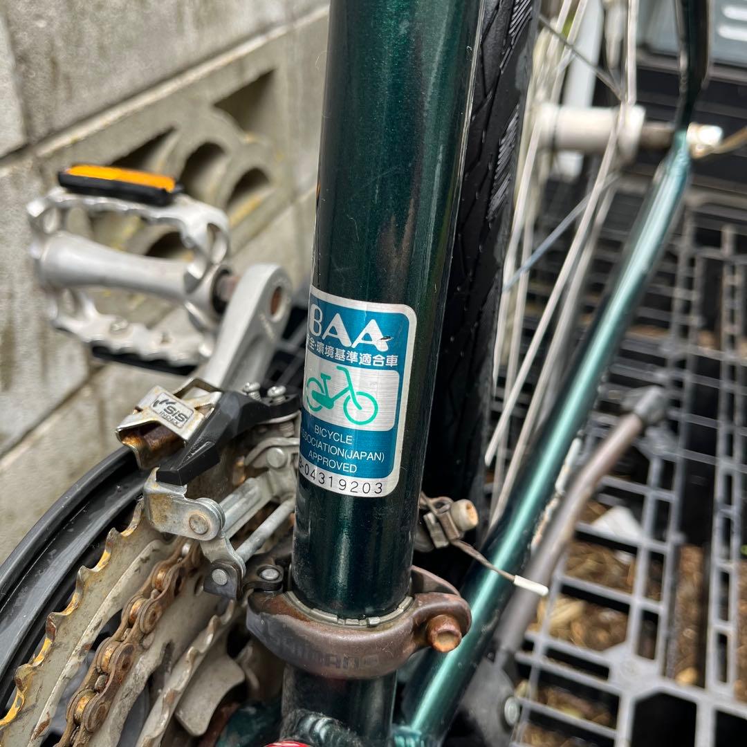 引取限定 クロスバイク 700C SHIMANO 21段変速 自転車 ジャンク