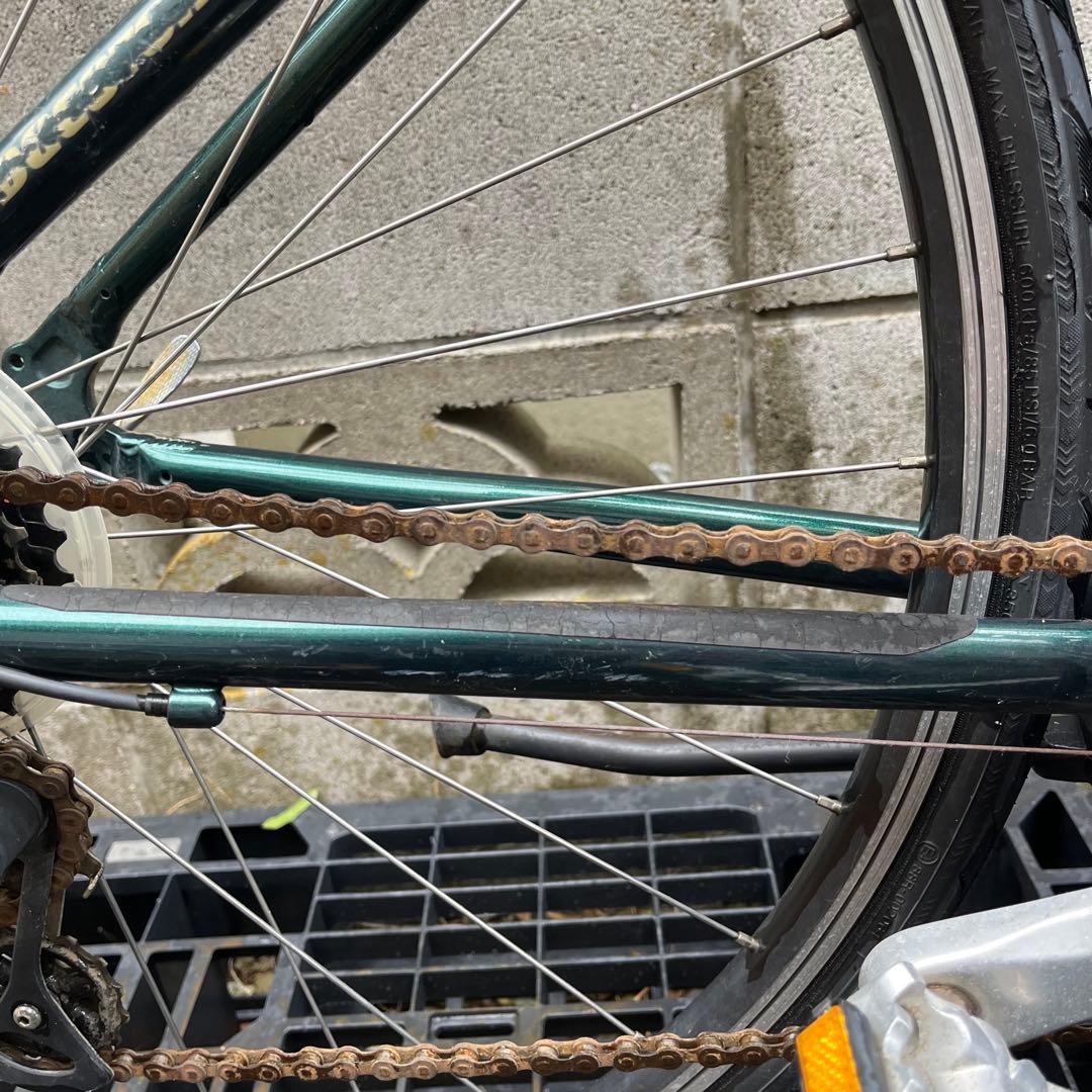 引取限定 クロスバイク 700C SHIMANO 21段変速 自転車 ジャンク
