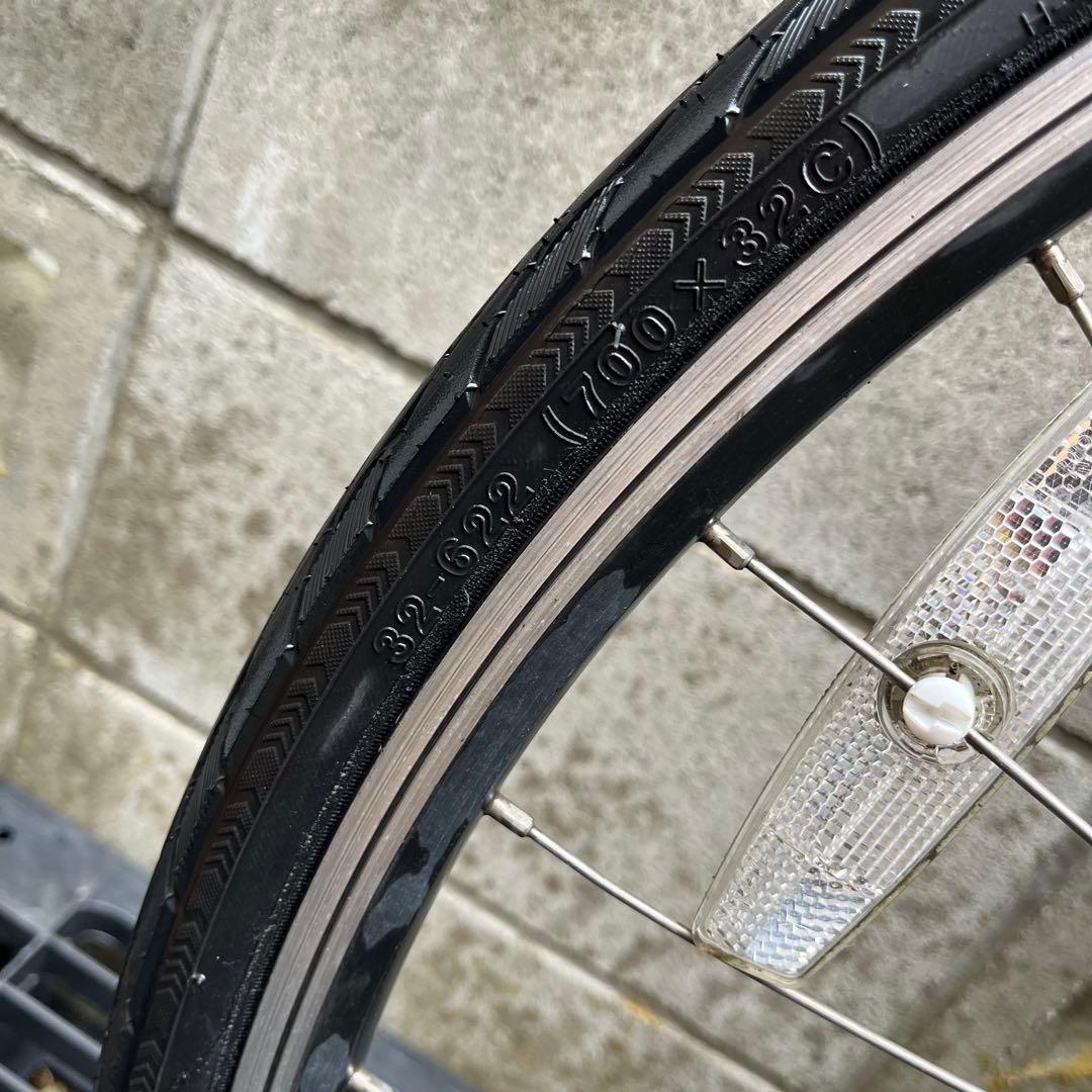 引取限定 クロスバイク 700C SHIMANO 21段変速 自転車 ジャンク