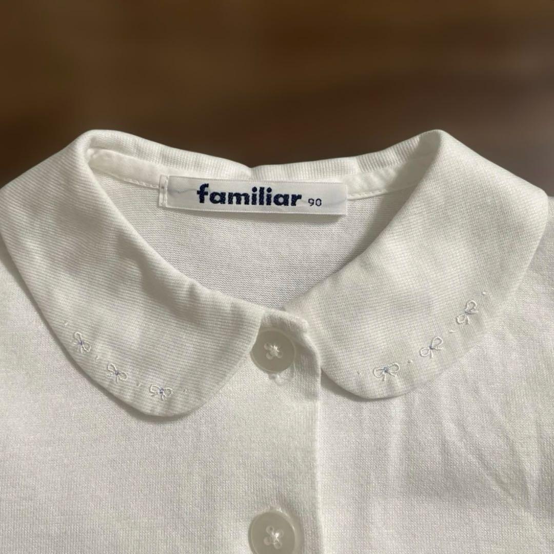 familiar ブラウス ワンピース ３点セット サイズ90