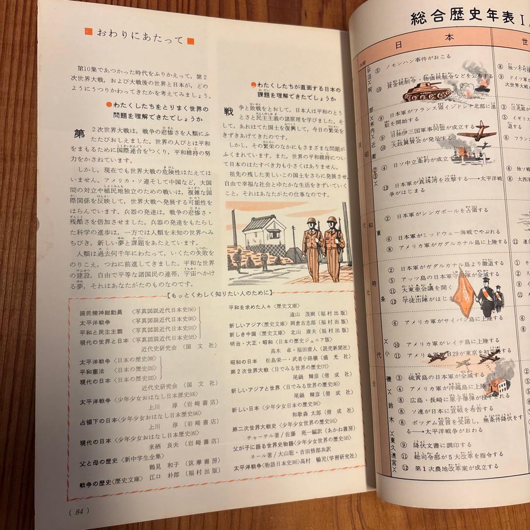 学習研究社 「考える社会科シリーズ　中学図説歴史」 全10冊揃い
