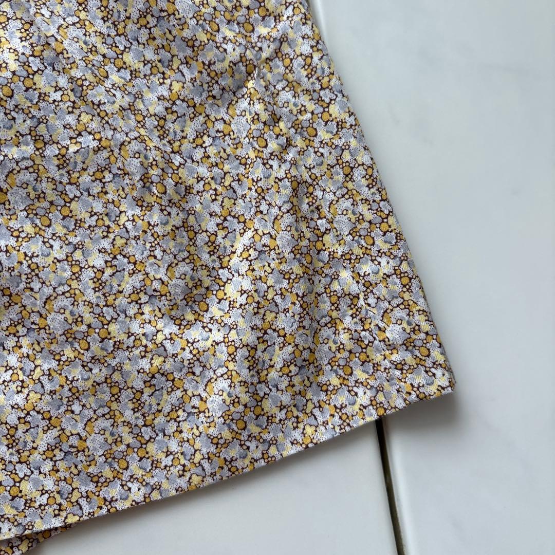 美品 Bonpoint 花柄刺繍ワンピース 2A
