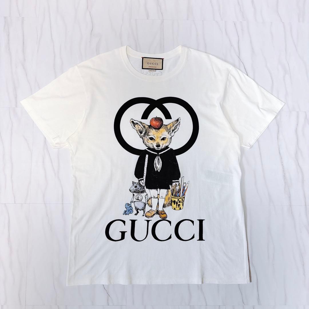 GUCCI×ヒグチユウコ コラボ 日本限定 Tシャツ ホワイト Mサイズ