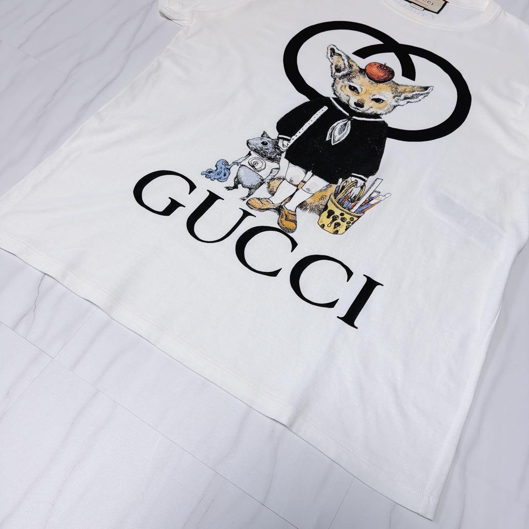 GUCCI×ヒグチユウコ コラボ 日本限定 Tシャツ ホワイト Mサイズ