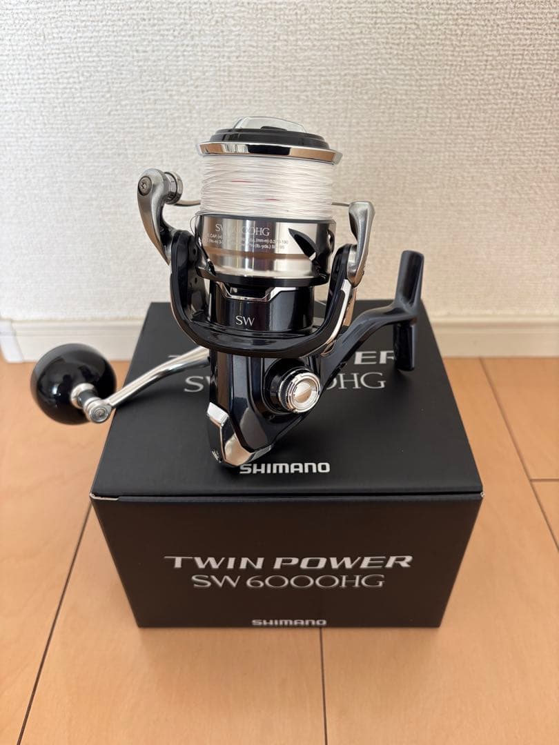 美品　SHIMANO TWIN POWER SW 6000HG スピニングリール