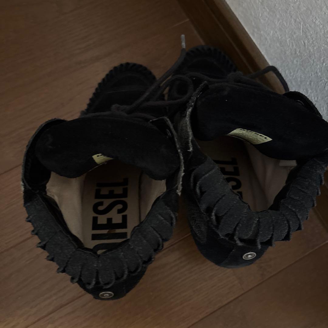こり❣️再値下げ❣️DIESEL ブラックブーティ
