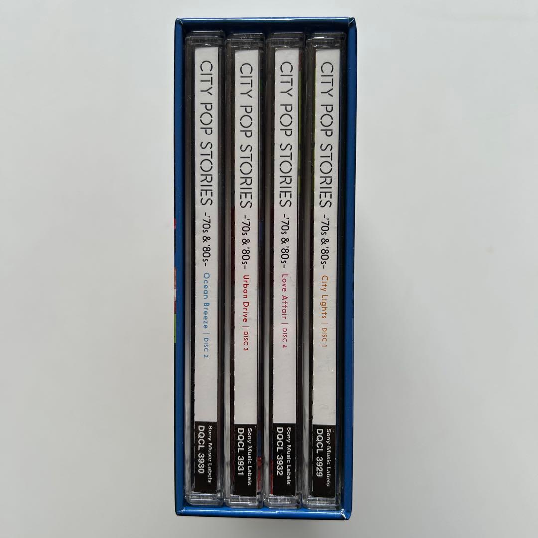 【土日割】CITY POP STORIES '70s & '80s（CD4枚組）
