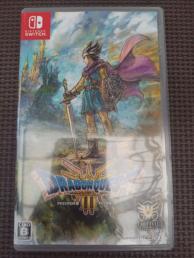 ドラゴンクエスト1&2と3のソフトとピンバッチ