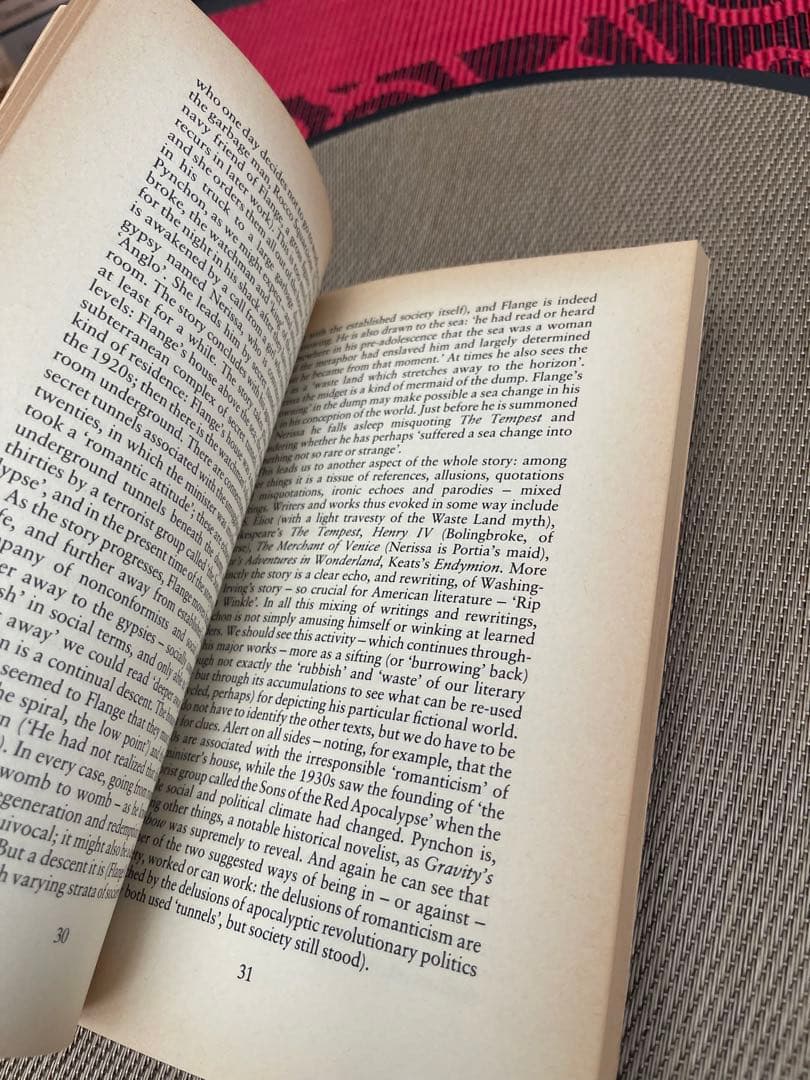 希少　Tony Tanner THOMAS PYNCHON