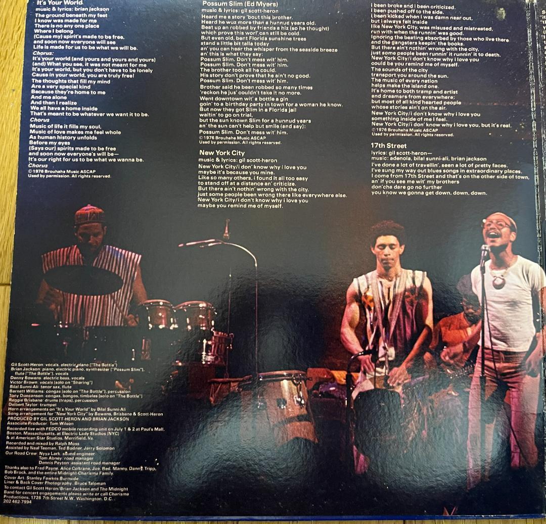 洋楽 2LP Gil Scott-Heron and Brian Jackson