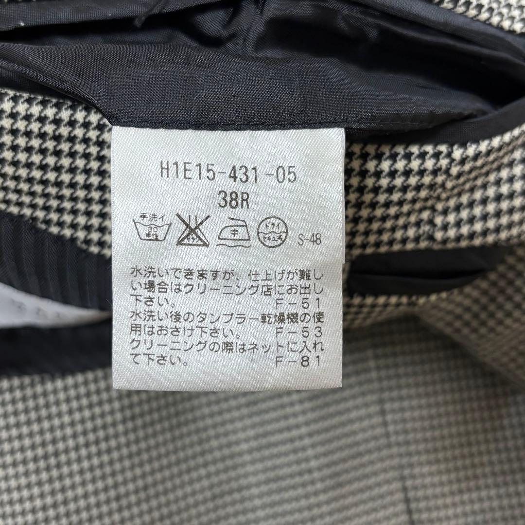 美品✨マッキントッシュフィロソフィー トロッタージャケット M 千鳥格子 日本製