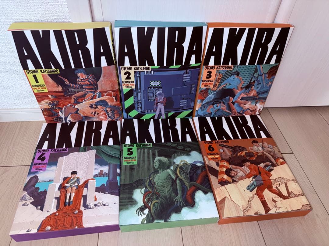 美品　AKIRA 全6巻セット 大友克洋