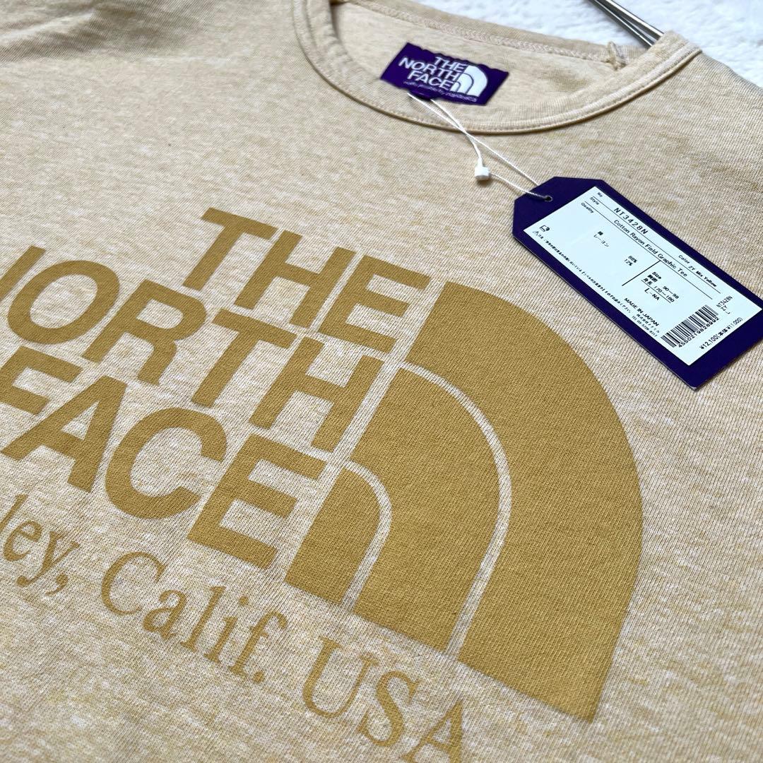 THENORTHFACEナナミカロゴT サイズL Mix Yellow
