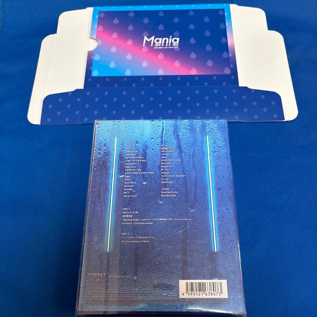 新品未開封】Man mania 初回盤Blu-ray 特典付き