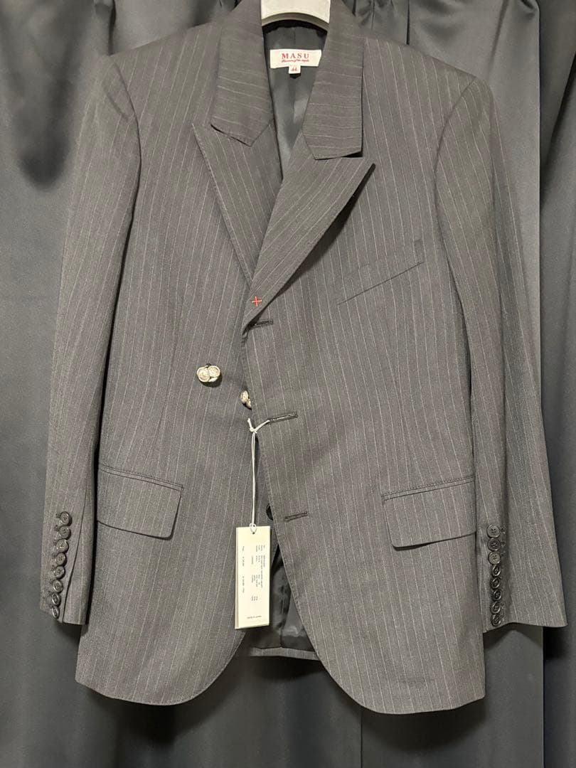 【定価132,000円】MASU レッドテーラードジャケット　サイズ44