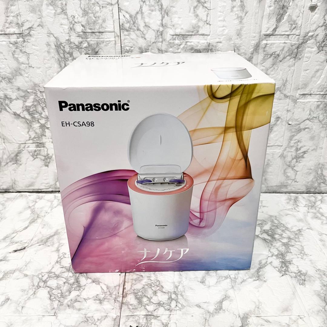 【未使用新品】Panasonic ナノケア スチーマー EH-CSA98 アロマ