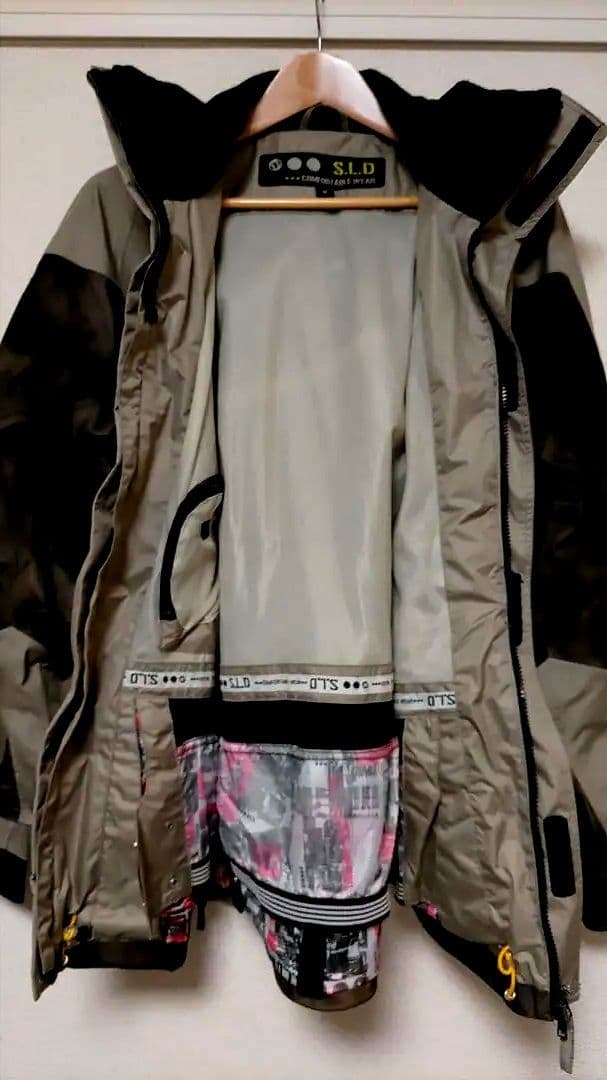 【新品未使用】S.L..D（エスエルディー）◆メンズスノボウェア上下セット