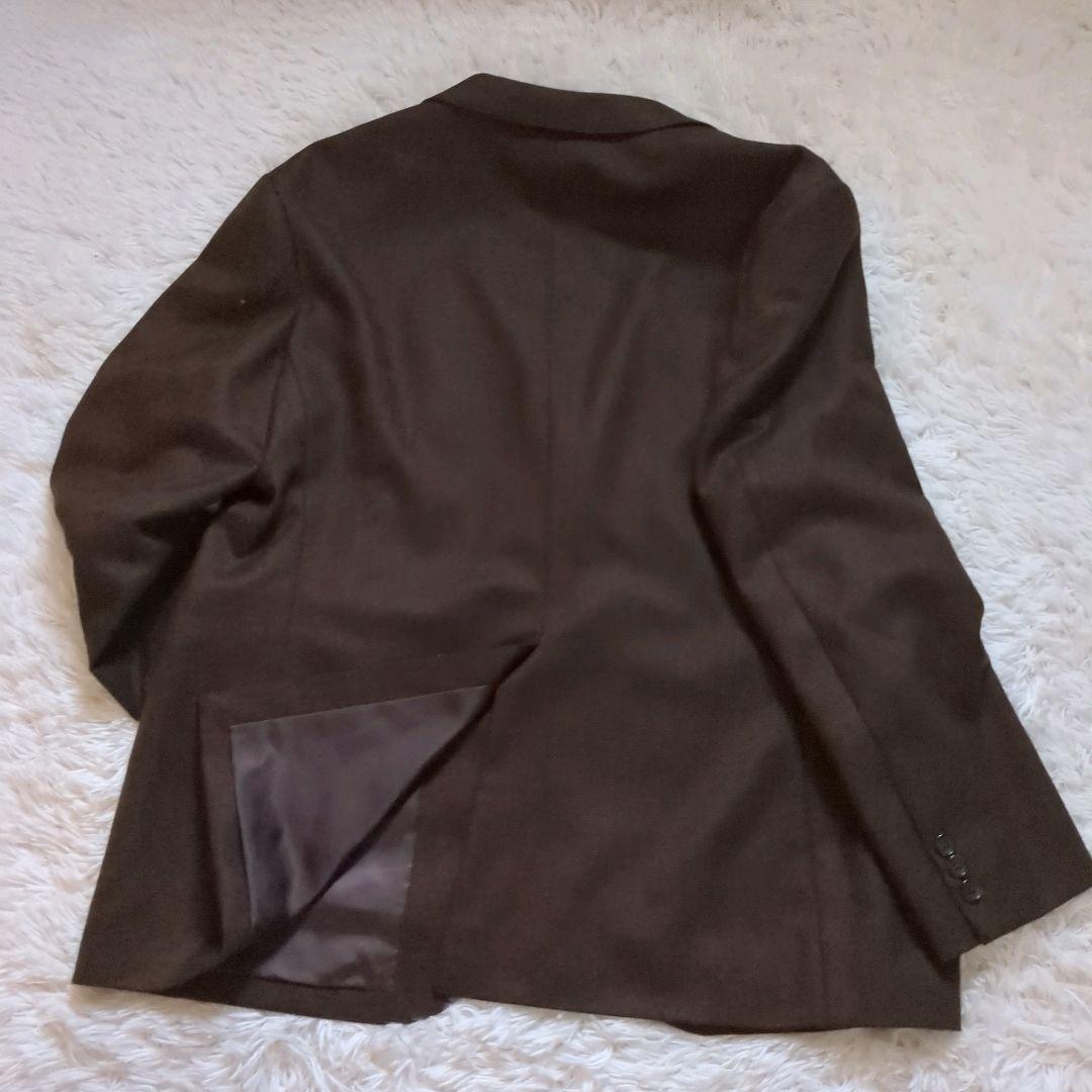 極美品 J.PRESS ジェイプレス マナードシルクホームスパンジャケット XL