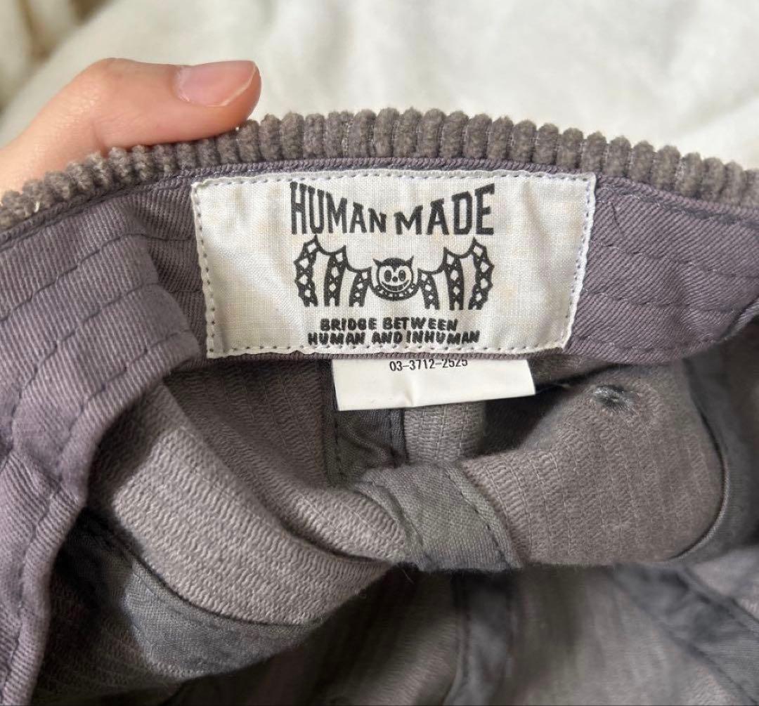 HUMAN MADE コーデュロイキャップ