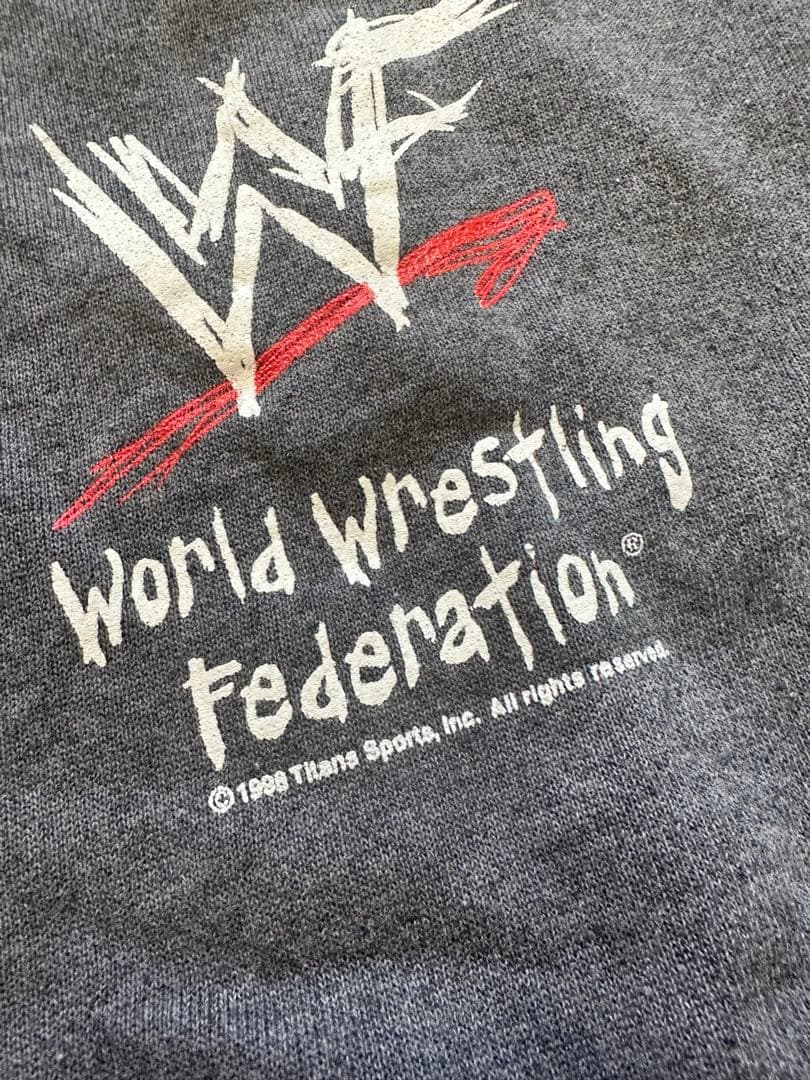 Special激フェードDELTA USA製 VINTAGE WWEプロレス L