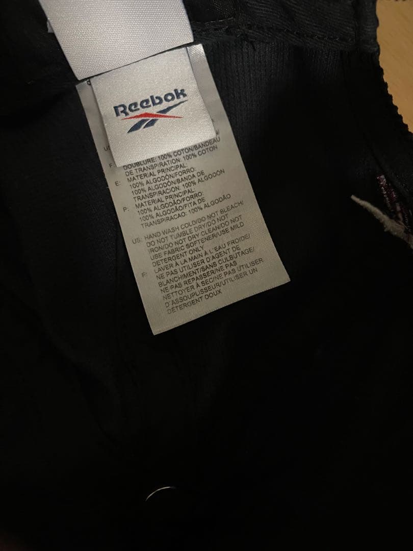 激レア PALACE Reebok コーデュロイキャップ ブラック パレス