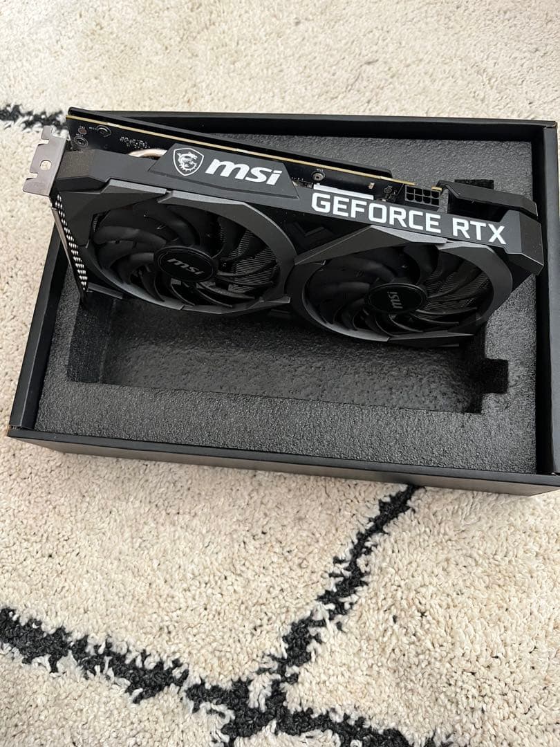 グラフィックボード・グラボ・ビデオカード MSI VENTUS 2X GeForce RTX 3060 12gb