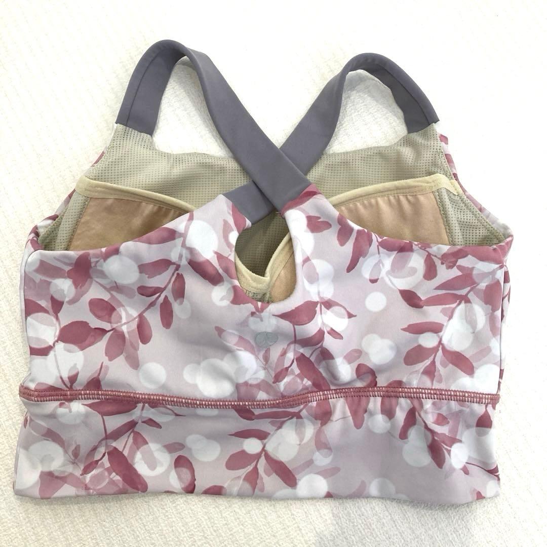 2度着用美品 リーフバッククロスブラトップ リーフパネルレギンス Sサイズセット