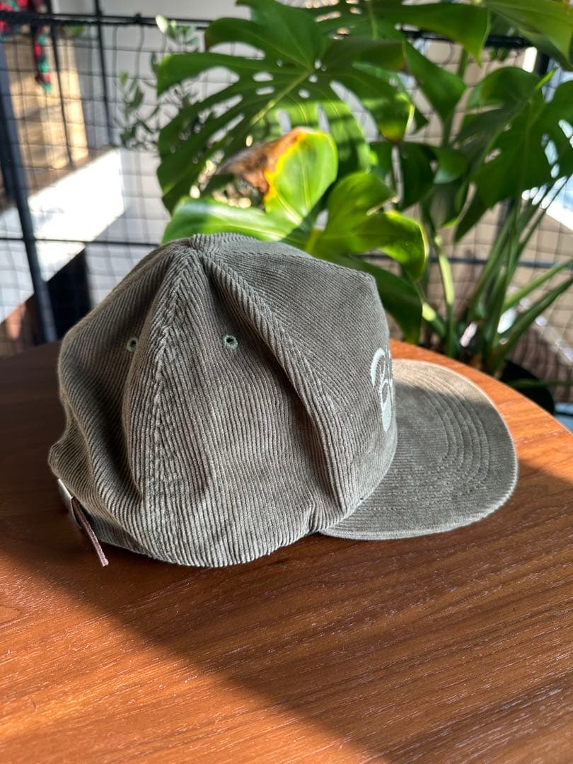【新品】【USmade】Birdwell コーデュロイキャップ オリーブグリーン