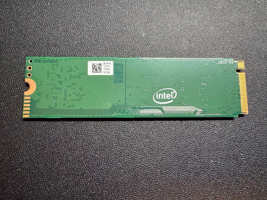 内蔵型SSD Intel 670p Series 512GB NVMe M.2SSD