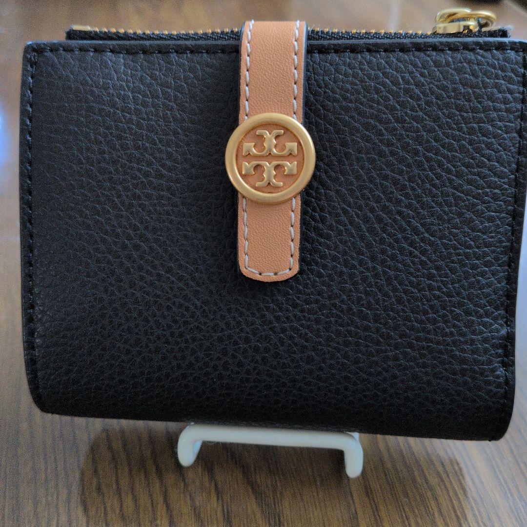 Tory Burch 黒 二つ折り財布
