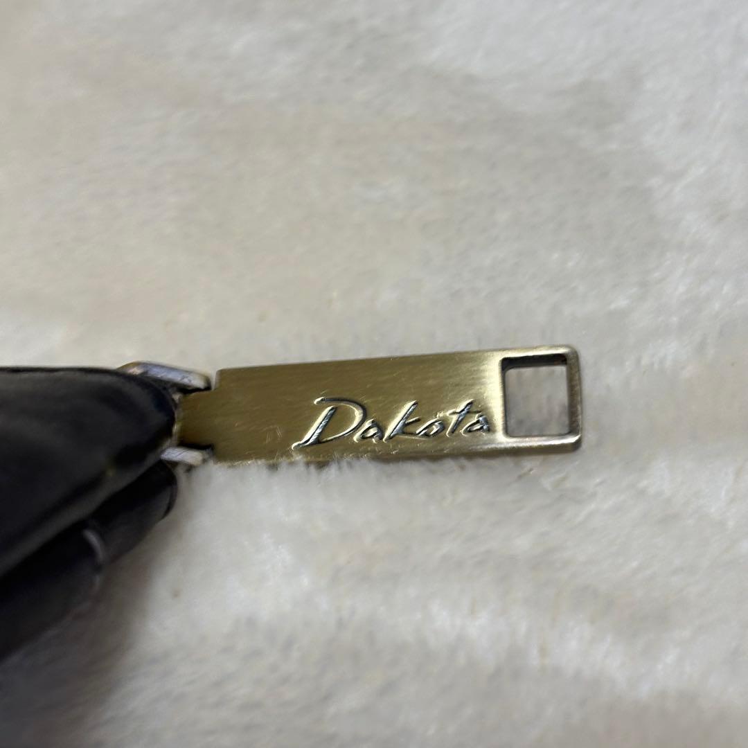 Dakota ラルゴ L字ファスナー財布 本革 日本製 黒