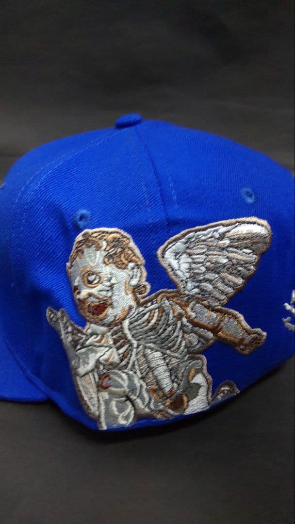 New Era 59FIFTY×NZMUコラボLAドジャースキャップブルー3/8