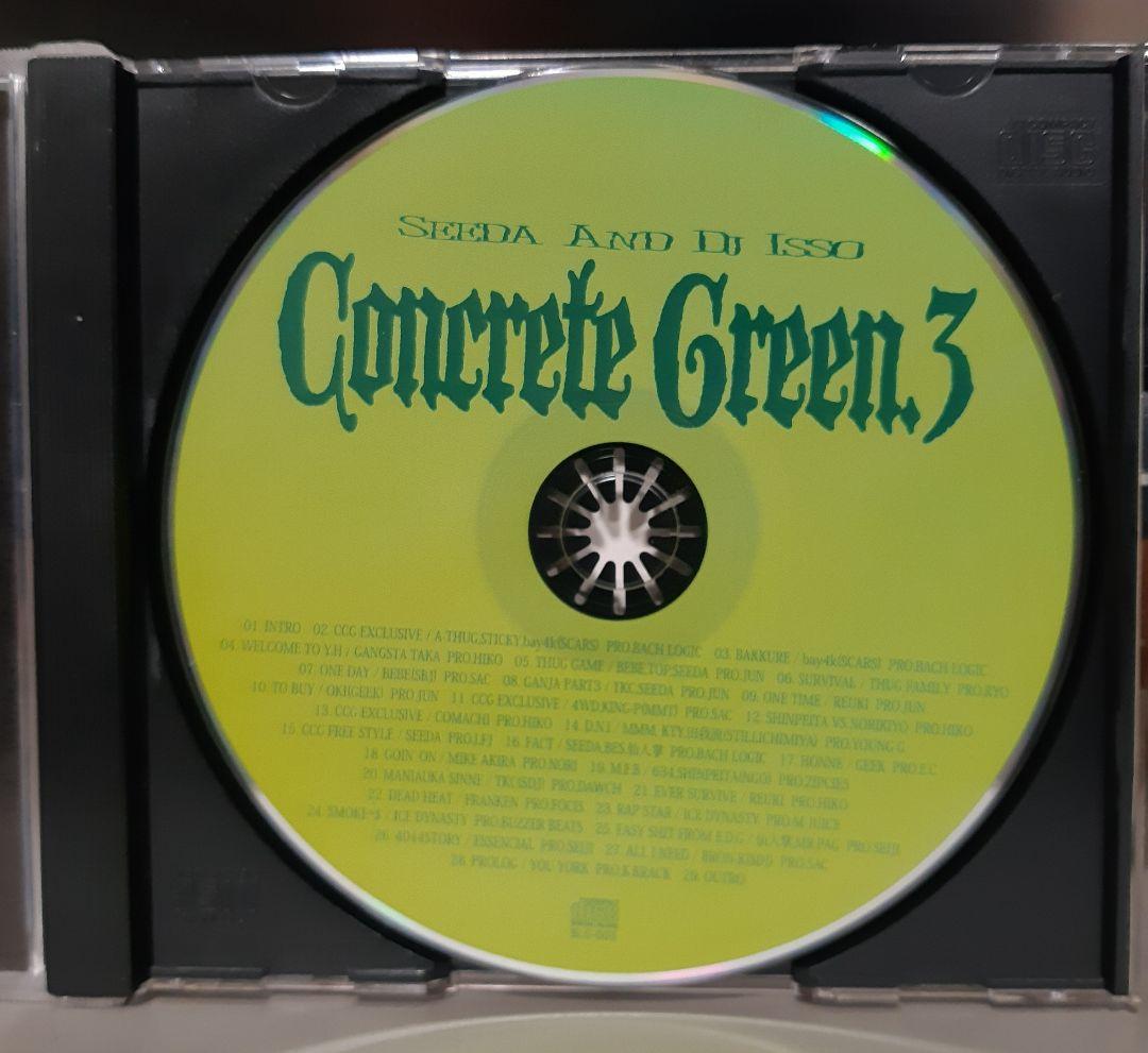 CONCRETE GREEN【3】SEEDA & DJ ISSO(日本語ラップ)
