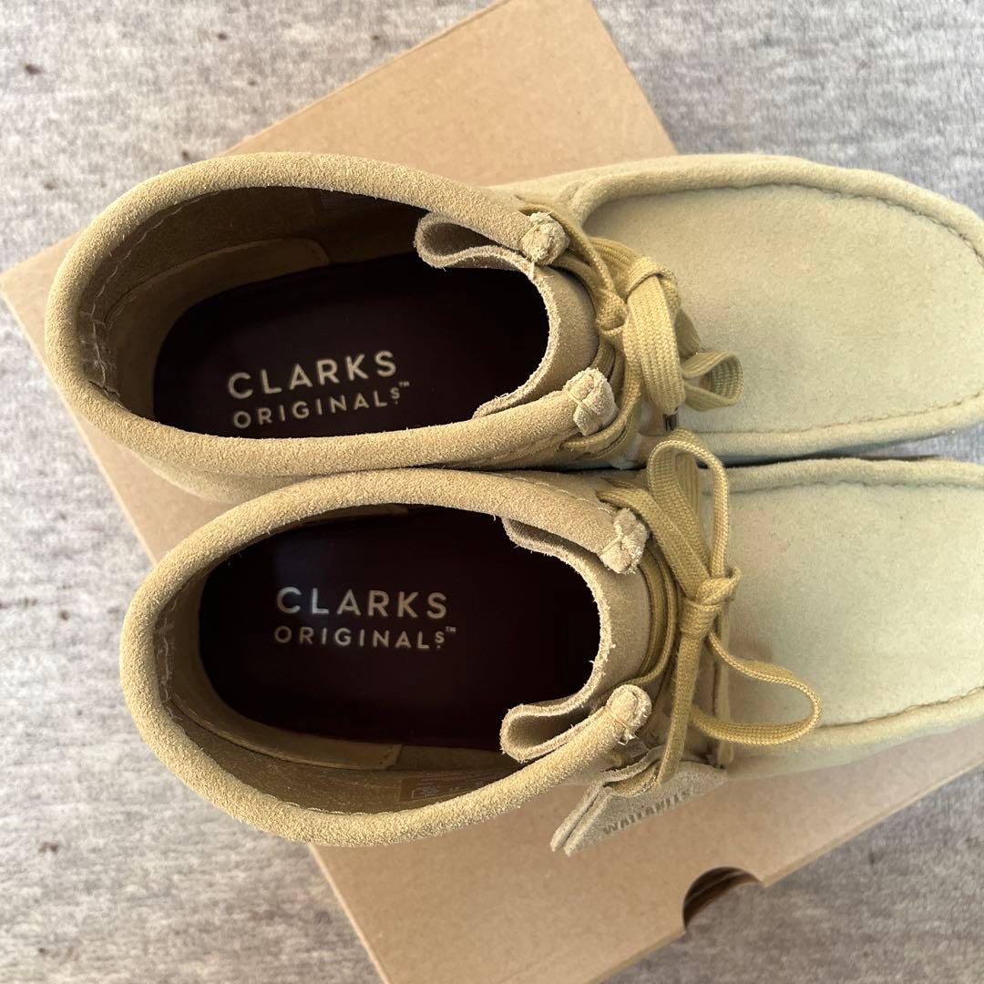 Clarks Wallabee UK7(25.5cm) メイプル