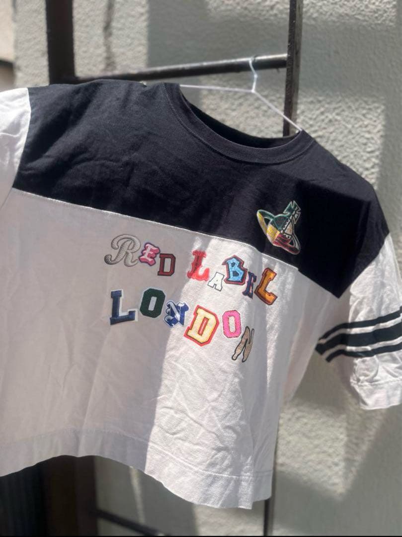 削除予定__Vivienne Westwood 切り替えクロップドTシャツ