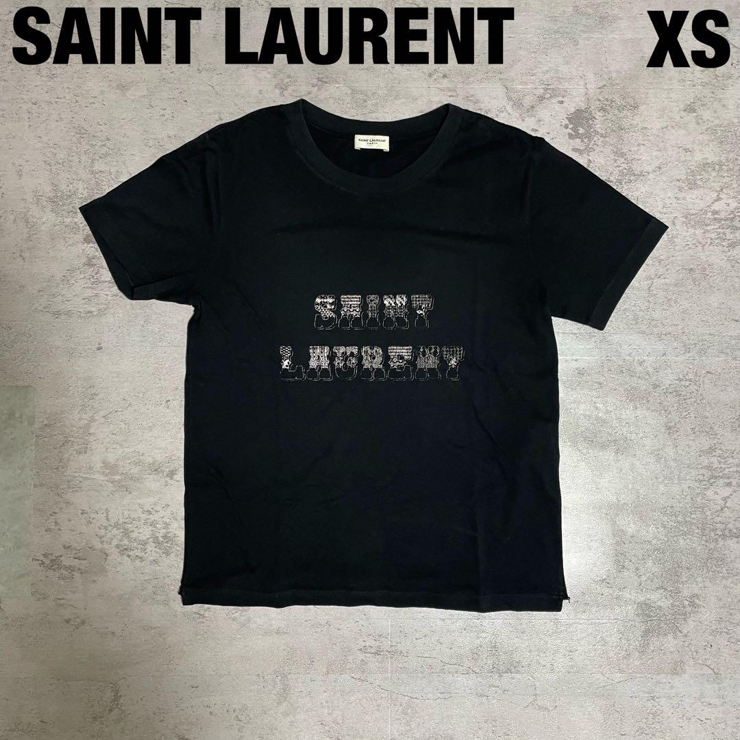 SAINT LAURENT サンローラン Tシャツ ブラック XS ユニセックス
