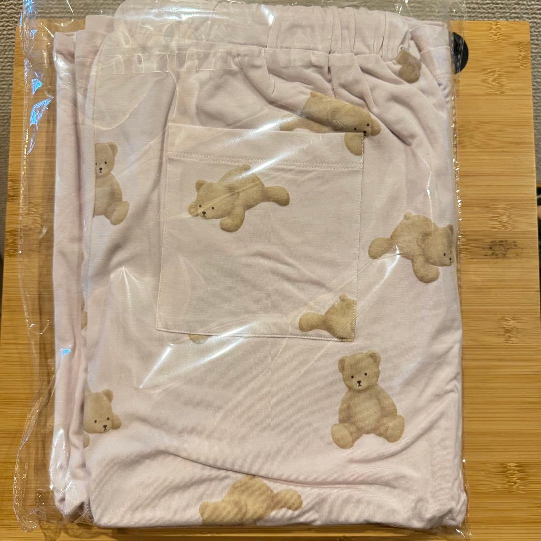 ジェラートピケ ベアワンポイントTシャツ&ショートパンツセット 新品未開封