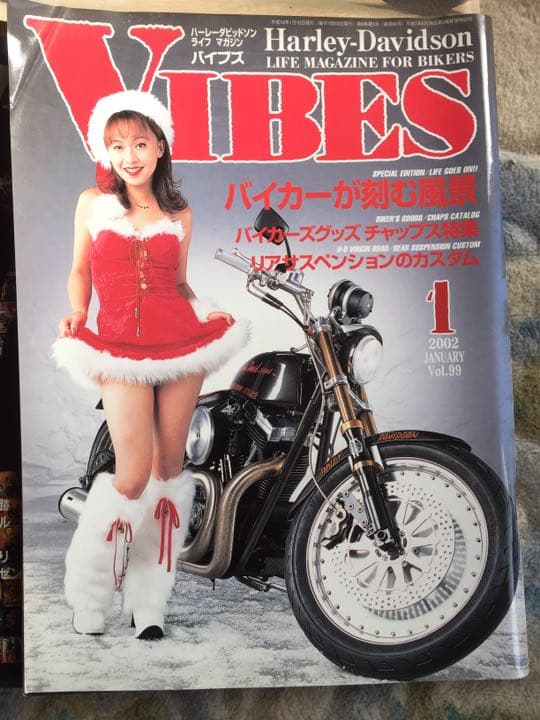VIBES バイブズ ハーレーダビッドソン 2002年 1月から12月号