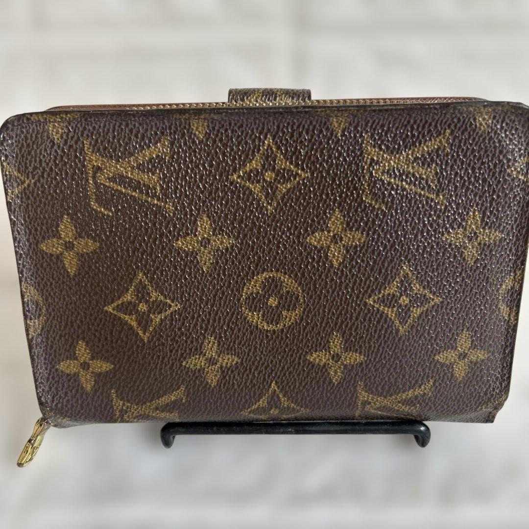Louis Vuitton モノグラム 二つ折り財布　パスケース付き