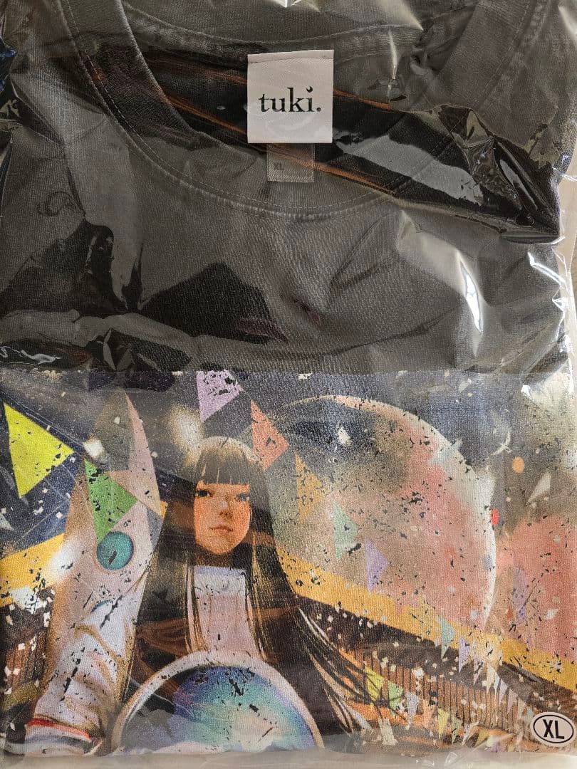 tuki.日本武道館 承認欲求爆発 公演ビンテージTシャツ　XL