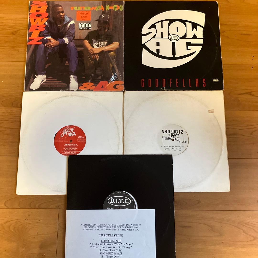 SHOWBIZ&AG 1st/ 2nd LP 12inc５枚set HIPHOP