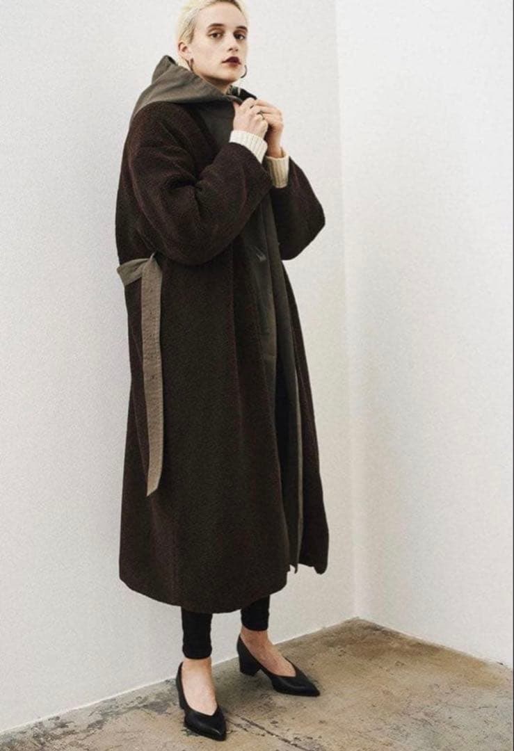 ち*認様 極美品CLANEクラネMILITARY LAYER BOA COATボ