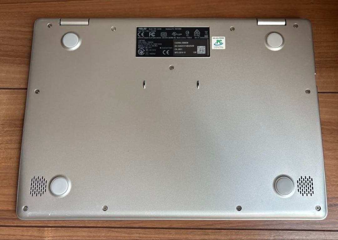 Chromebook本体 ASUS chrome book C423NA N3350 4G 32GB
